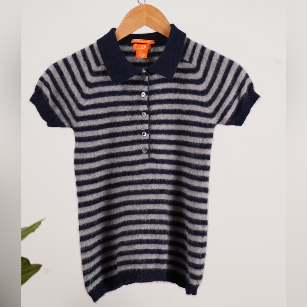 Cashmere short sleeve kid sweater, 2 years old boy or girl cashmere sweater.